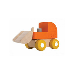 Plantoys mini bulldozer Orange
