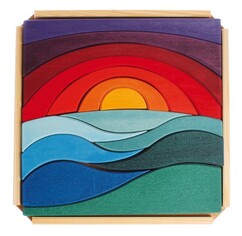 Grimms Landscape Byggeblokke - Rainbow