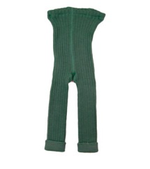 Selana leggings i uld - Støvet grøn