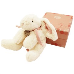 Doudou et Compagnie kanin bonbon lyserød 30 cm.
