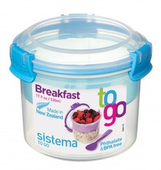 Sistema Breakfast to go - Blå