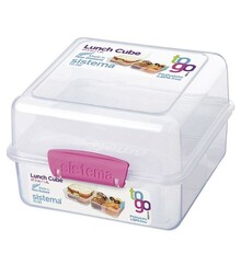 Sistema Lunch Cube - Pink
