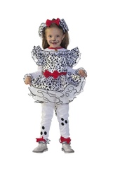 Udklædning/Fastelavnstøj - Dalmatiner Baby