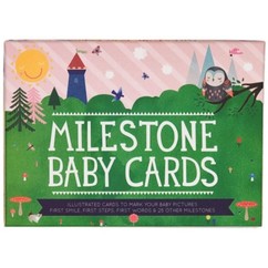 Milestone Baby Kort - Engelsk udgave